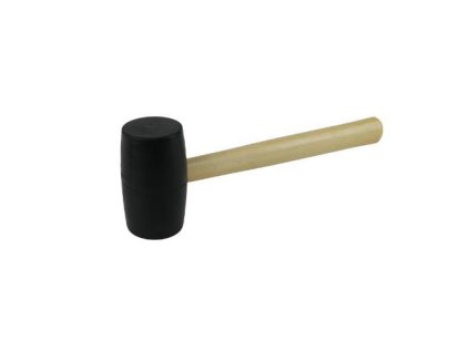 Palice gumová, 400 g, dřevěná násada, ENPRO