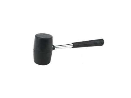 Palice gumová, 55 mm, černá, kovová násada, ENPRO