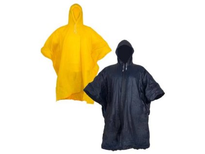 Pláštěnka "poncho", žlutá, univerzální (M - XL)