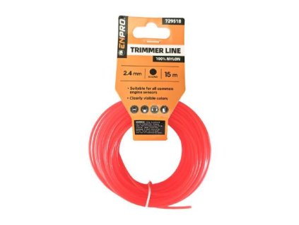 Struna do sekačky, 2,4 mm x 15 m, hvězda, ENPRO