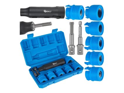 Sada na čištění šroubů a čepů kol, 9 dílů - GEKO