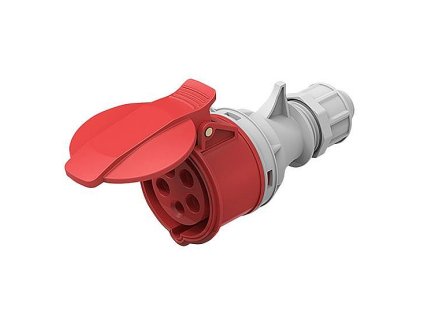 Zásuvka přímá, 5-pólová, 400V/16A, IP44