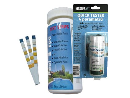 Quick Tester MASTERsil- 6 parametrů blistr 50ks