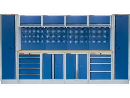 Kvalitní PROFI BLUE dílenský nábytek 3920 x 495 x 2000 mm - MTGS1300AA4