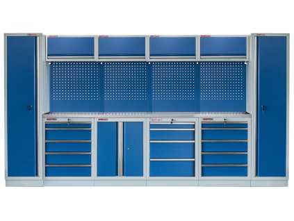 Kvalitní PROFI BLUE dílenský nábytek 3920 x 495 x 2000 mm - MTGS1300AV