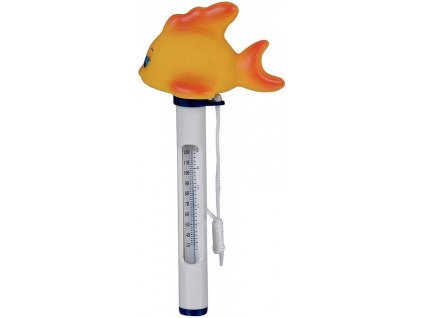 Teploměr bazénový, zlatá rybka