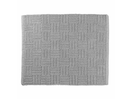 KELA Koupelnová předložka Leana 65x55 cm bavlna šedá KL-23520