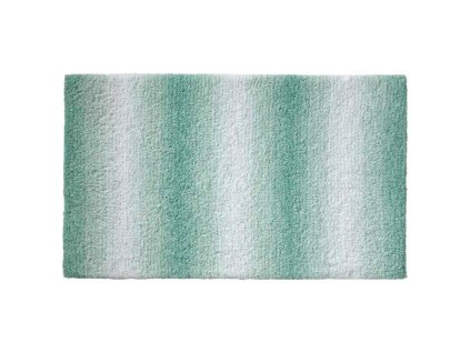 KELA Koupelnová předložka Ombre 65x55 cm polyester nefritově zelená KL-23560