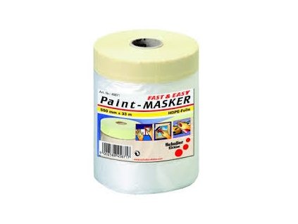 Fólie zakrývací 0,55x33m s papírovou lepící páskou  SCHULLER