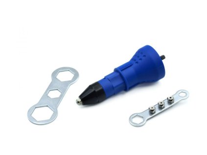 Nýtovací nástavec na šroubovák, vrtačku GEKO