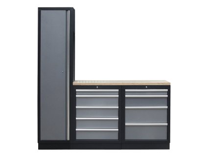 4 ks sestava kvalitního PROFI dílenského nábytku - TGS1300BAL04