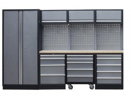 Sestava PROFI dílenského nábytku s pojízdným vozíkem 7ks - TGS1300VZ