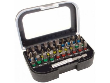 Bity sada 25mm/32ks vč.nástavce