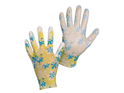 Rukavice FIDO, máčené v nitrilu, vel. 8