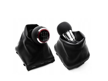 Řadící páka s manžetou Audi A3 8P 00-06 Sline 5+6st