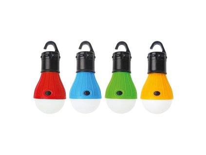 Svítilna lampa Camping C748, žárovka, 3xAAA, mix barev