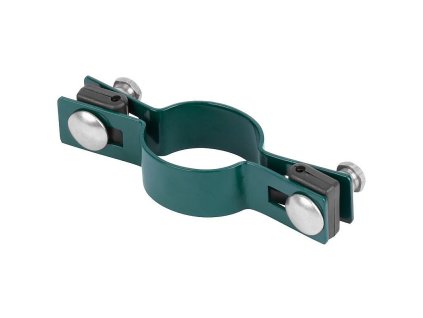 Objímka průběžná EUROSTANDARD RAL6005, zelená, Zn+PVC, 60mm