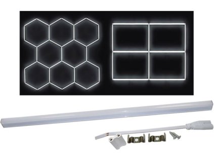 Modul 870mm, 230VAC/14W, bílá 3000K pro LED osvětlení HEXAGON