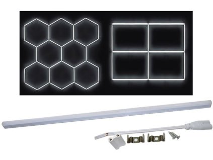 Modul 1180mm, 230VAC/18W, bílá 3000K pro LED osvětlení HEXAGON