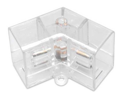 Spojka V 120° 2pin pro LED trubice HEXAGON