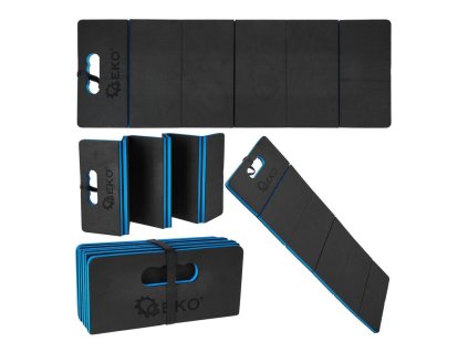 Dílenské lehátko, skládací pěnová podložka, 3v1, 116×40×2,3 cm - GEKO