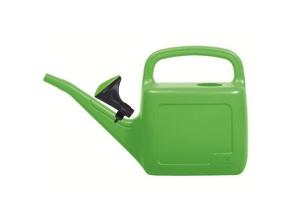 Zahradní plastová konev Aqua, 10 l, zelená - PROSPERPLAST