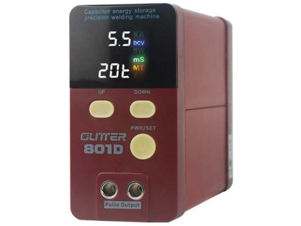 Bodová svářečka baterií GLITTER 801D s příslušenstvím, 14,5kW