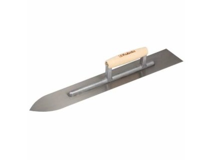 Hladítko ocelové špičaté, 600 x 90 mm, dřevěná rukojeť