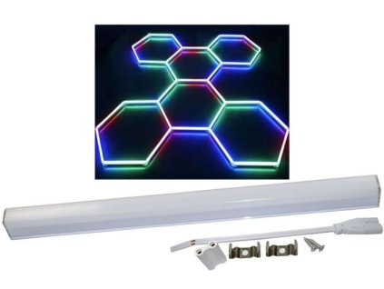 Modul 440mm, 230VAC/3W, RGB pro LED osvětlení HEXAGON