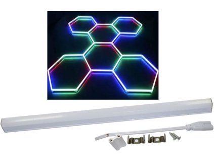 Modul 570mm, 230VAC/4W, RGB pro LED osvětlení HEXAGON