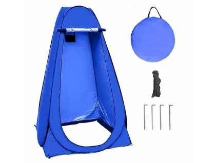 Kempinková kabina samorozkládací na sprchování, převlékání