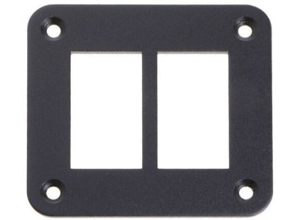 Rámeček pro 2 kolébkové vypínače