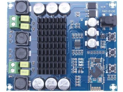 Bluetooth přijímač a zesilovač 2x120W, modul XH-M548