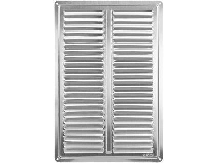 Nerezová větrací mřížka - krytka 200x300