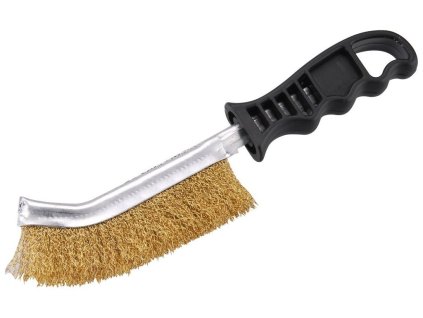 Kartáč mosazný, plastová rukojeť, 240mm, EXTOL CRAFT