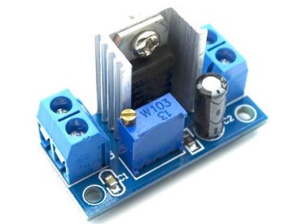 Napájecí modul, stabilizovaný zdroj s LM317