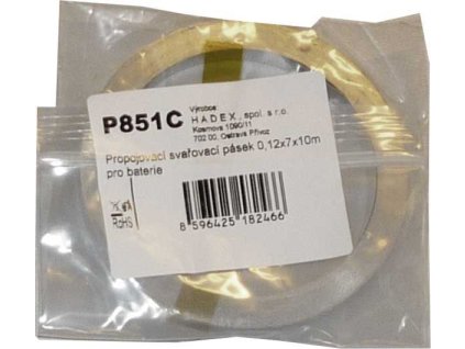 Propojovací svařovací pásek 0,12x7x10m pro baterie