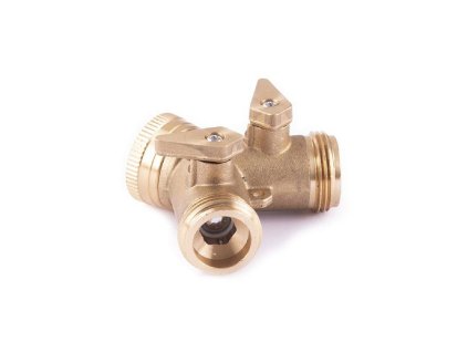 Adaptér mosaz 3/4", 2 vývody, STOP