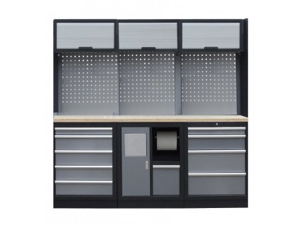Sestava 6-ti ks PROFI dílenského nábytku 2040 x 495 x 2000 mm - TGS1301RRRDD