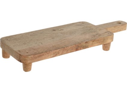 EXCELLENT HOUSEWARE Prkénko krájecí servírovací mangové dřevo 41 x 15 cm KO-A65000760