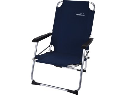 PROGARDEN Kempingová židle skládací 54 x 76 cm tmavě modrá KO-X44000090