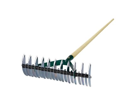 Hrábě provzdušňovací, 11/21zubů + násada