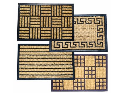 Rohožka 45x75cm guma/kokos  EXOTIC, mix