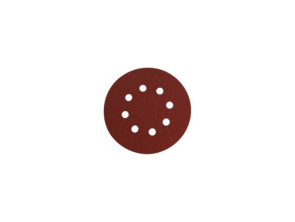 Papír brusný výsek, suchý zip, bal. 10ks, 125mm, P100, 8 otvorů, EXTOL PREMIUM