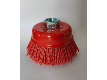 Kartáč hrnkový, nylonový, vlnitý, 100 mm, M14, ENPRO