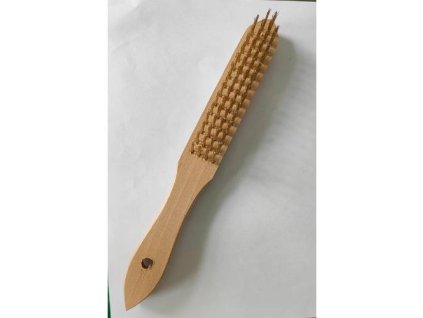 Kartáč 4 řadý pomosazený, dřevo 300 mm, ENPRO