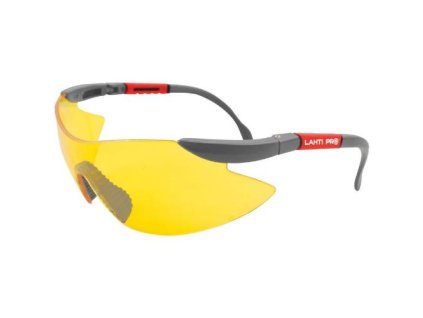 Brýle ochranné, žluté, nastavit.+sáček