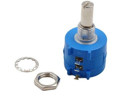 1k0/N, 3590S, hřídel 6,25x12mm, potenciometr víceotáčkový