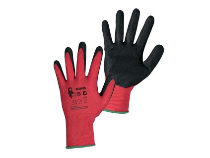 Povrstvené rukavice ALVAROS, v. 6"