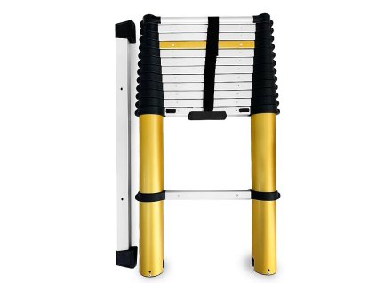 Žebřík hliníkový Drabest, 1x11, teleskopický - max. 150 kg